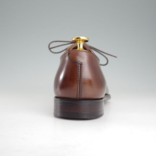 美品★クロケット&ジョーンズ 5.5E【定価￥148,500-★AUDLEY/オードリー】ハンドグレードライン/337ラスト/濃茶/Crockett&Jones★o898