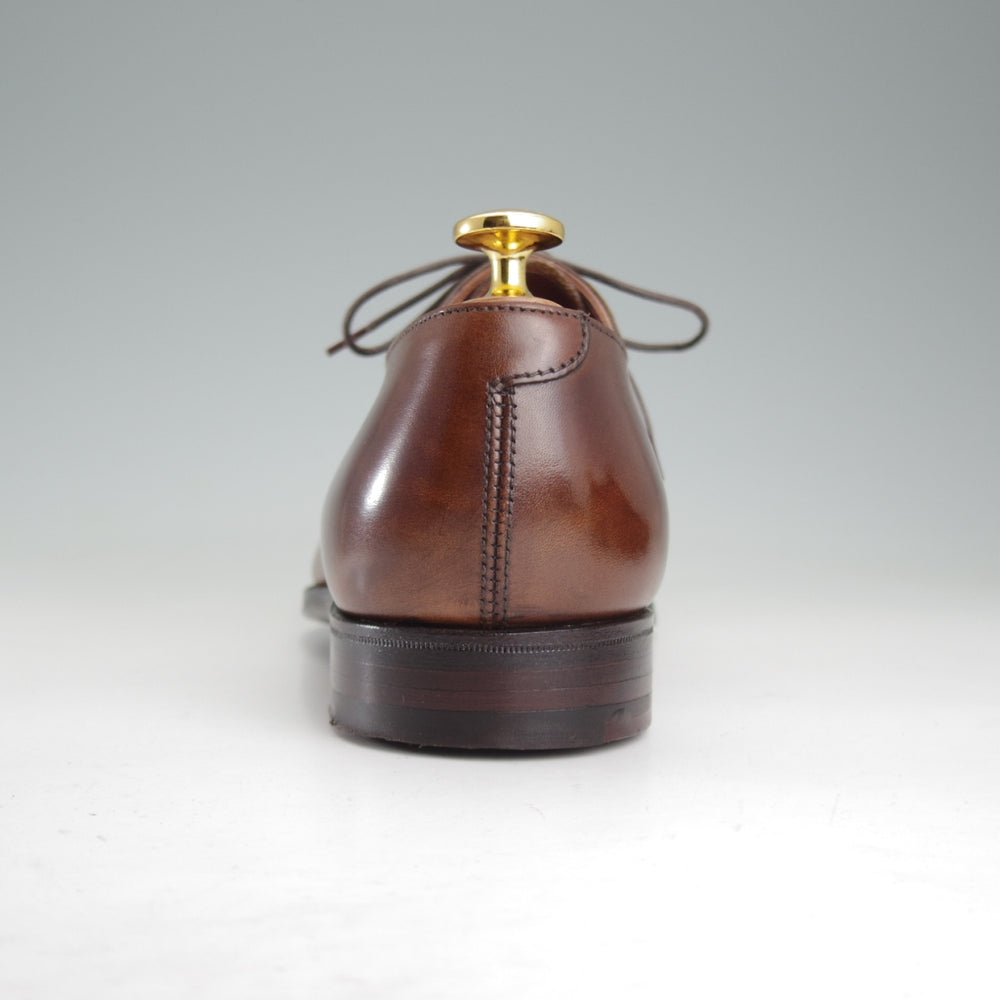 美品★クロケット&ジョーンズ 5.5E【定価￥148,500-★AUDLEY/オードリー】ハンドグレードライン/337ラスト/濃茶/Crockett&Jones★o898