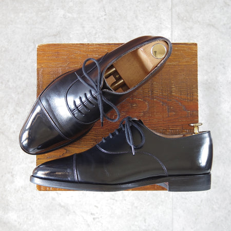 極上★ロイドフットウェア SIZE 7【定価￥57,200-★展開僅か1年の希少なAシリーズ/英国製】ストレートチップ/黒/Lloyd Footwear★n843
