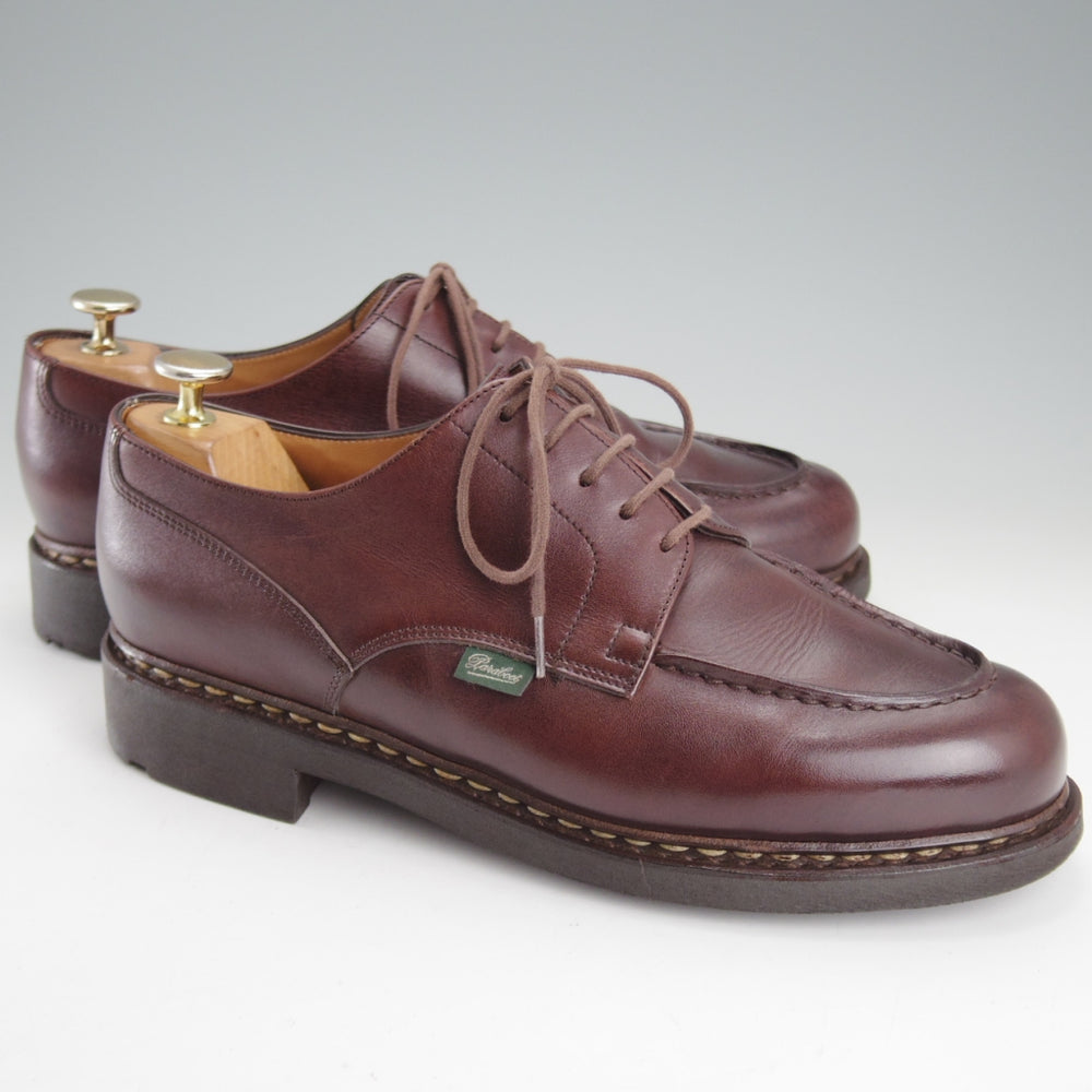 極上★パラブーツ SIZE 8【定価￥96,800-★シャンボード/CHAMBORD】CAFE/カフェ/リスレザー/TEXソール/Uチップ/濃茶/Paraboot★o351