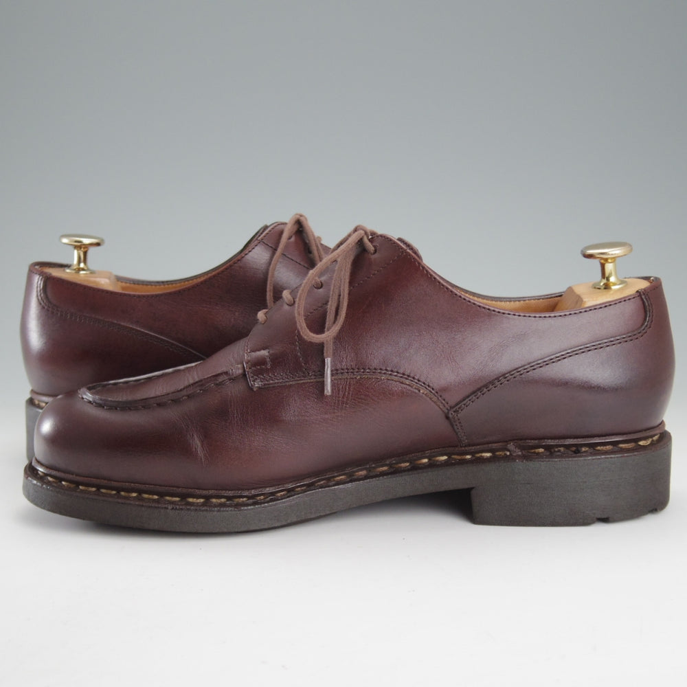 極上★パラブーツ SIZE 8【定価￥96,800-★シャンボード/CHAMBORD】CAFE/カフェ/リスレザー/TEXソール/Uチップ/濃茶/Paraboot★o351