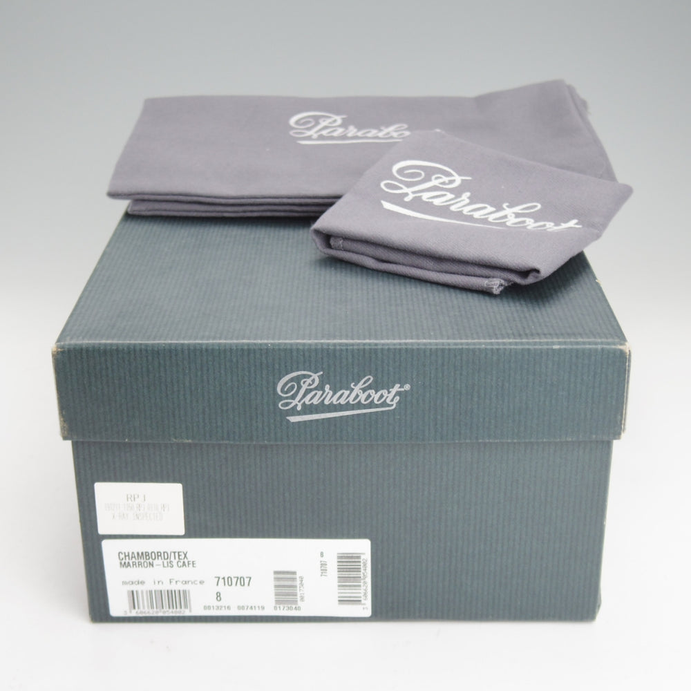 極上★パラブーツ SIZE 8【定価￥96,800-★シャンボード/CHAMBORD】CAFE/カフェ/リスレザー/TEXソール/Uチップ/濃茶/Paraboot★o351