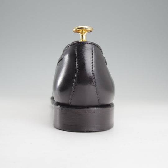 美品★(スペイン製)カルミナ SIZE 9【定価￥94,600-★タッセルローファー/80367】FORESTラスト/ボックスカーフ/黒/メンズ/CARMINA★o353