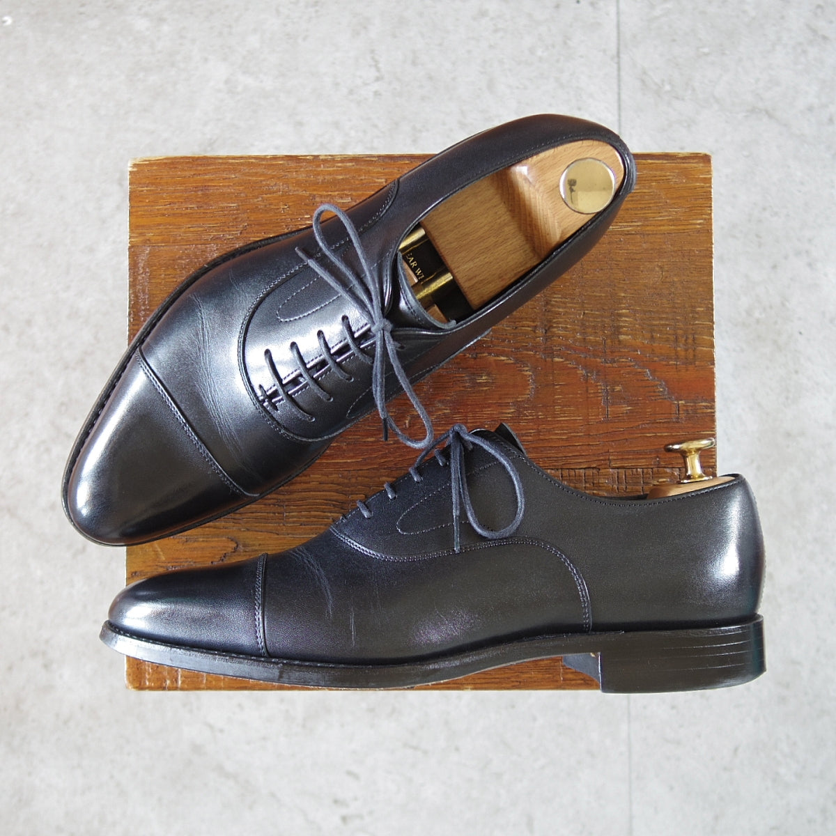 HERMES/エルメス SIZE 40【ローファー/ポリッシュレザー/黒】 | 高級