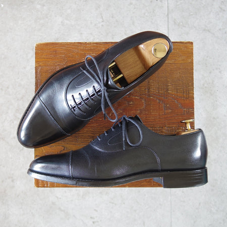 極上★トレーディングポスト SIZE 6.5【定価￥77,000-★撥水レザー仕様/ダイナイトソール】T601/黒/メンズ/ユニオンロイヤル製★o907