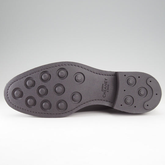 未使用★(英)チーニー 7F【定価￥92,400-★アルフレッド/ALFRED R】125ラスト/ストレートチップ/カーフ/黒/メンズ/CHEANEY★n837