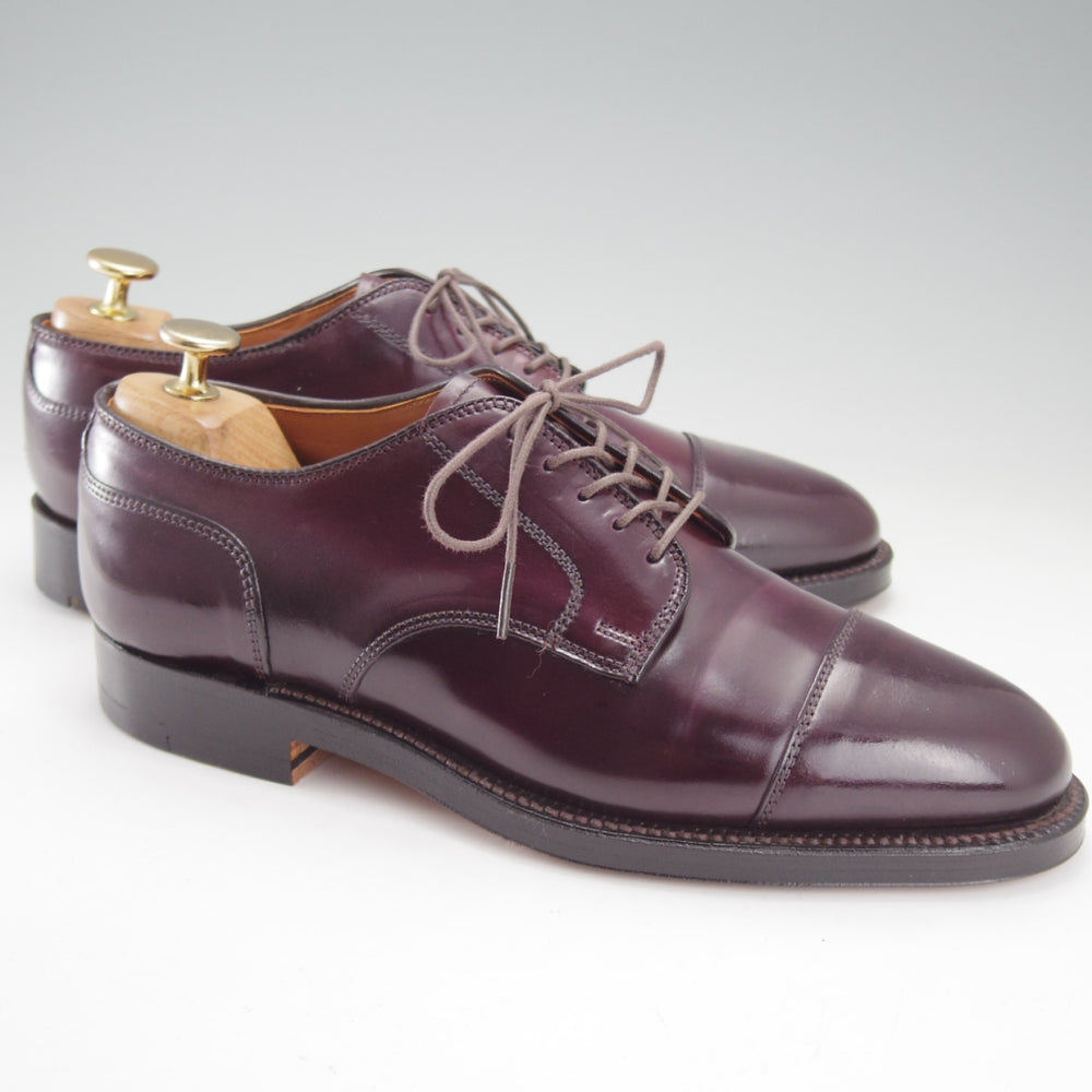 未使用★オールデン 6.5D【定価￥220,000-★コードバン/2160/アバディーンラスト】ストレートチップ/バーガンディー/赤茶/ALDEN★o354