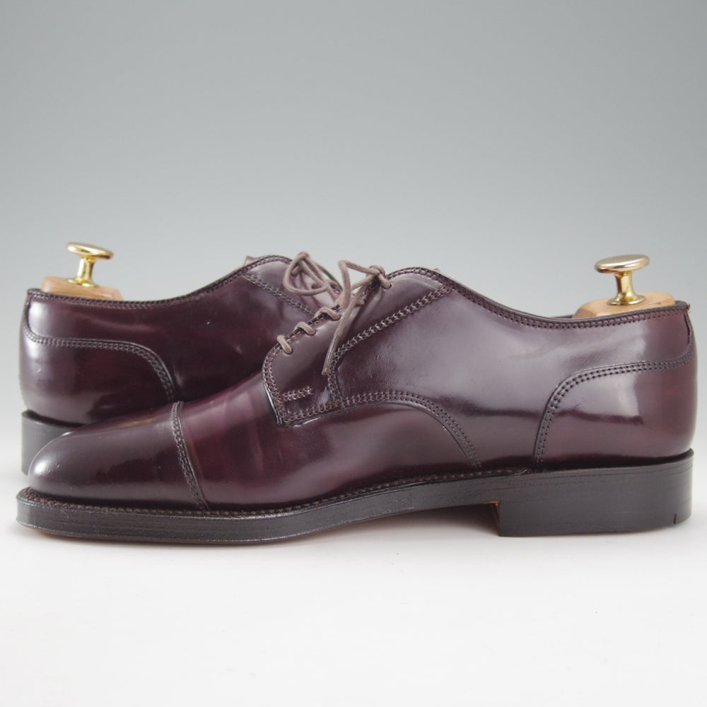 未使用★オールデン 6.5D【定価￥220,000-★コードバン/2160/アバディーンラスト】ストレートチップ/バーガンディー/赤茶/ALDEN★o354