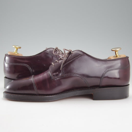 未使用★オールデン 6.5D【定価￥220,000-★コードバン/2160/アバディーンラスト】ストレートチップ/バーガンディー/赤茶/ALDEN★o354