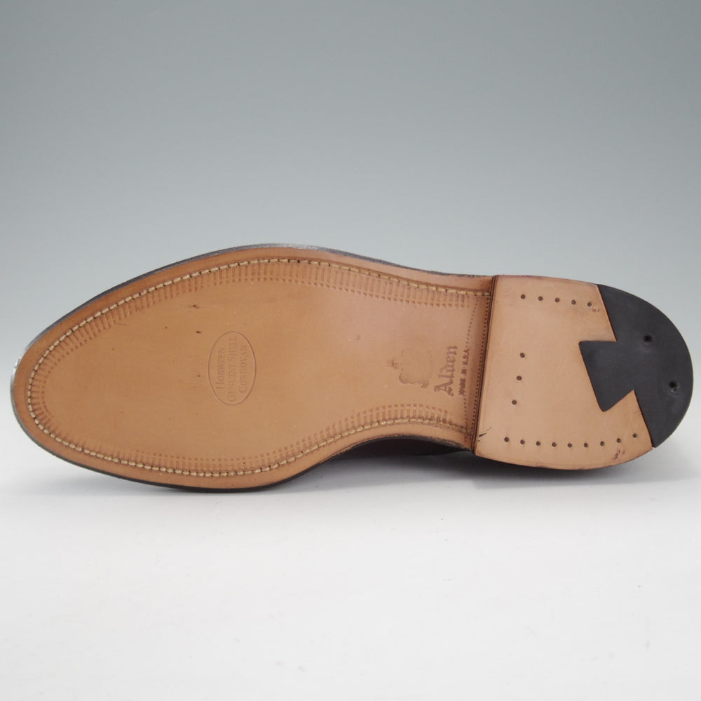 未使用★オールデン 6.5D【定価￥220,000-★コードバン/2160/アバディーンラスト】ストレートチップ/バーガンディー/赤茶/ALDEN★o354