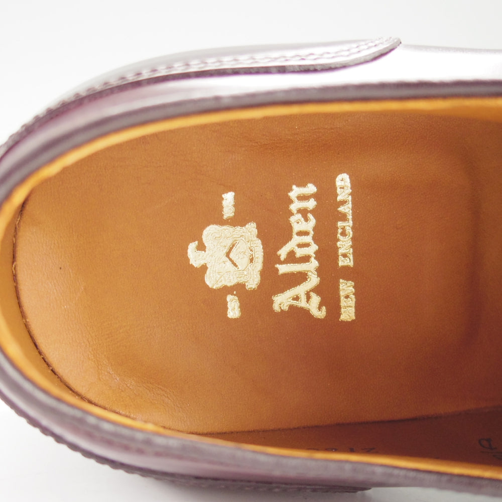 未使用★オールデン 6.5D【定価￥220,000-★コードバン/2160/アバディーンラスト】ストレートチップ/バーガンディー/赤茶/ALDEN★o354