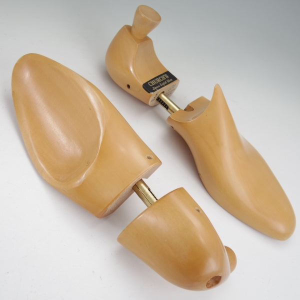 極上★チャーチ SIZE 5【貴重★旧チャーチの純正シューツリー/(英)ダスコ製/ダンケルマン】木製シューキーパー/メンズ/Church's★n340