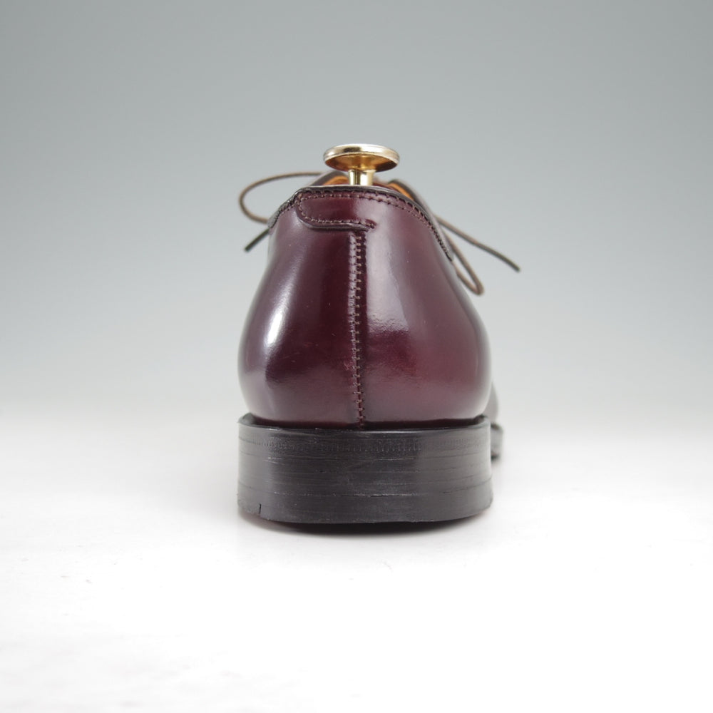 極美品★オールデン 7D【貴重★トゥルーフレアラスト仕様のVチップ/コードバン/(香港)TASSELS別注】63088/赤茶/メンズ/ALDEN★n838