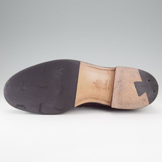 極美品★オールデン 7D【貴重★トゥルーフレアラスト仕様のVチップ/コードバン/(香港)TASSELS別注】63088/赤茶/メンズ/ALDEN★n838