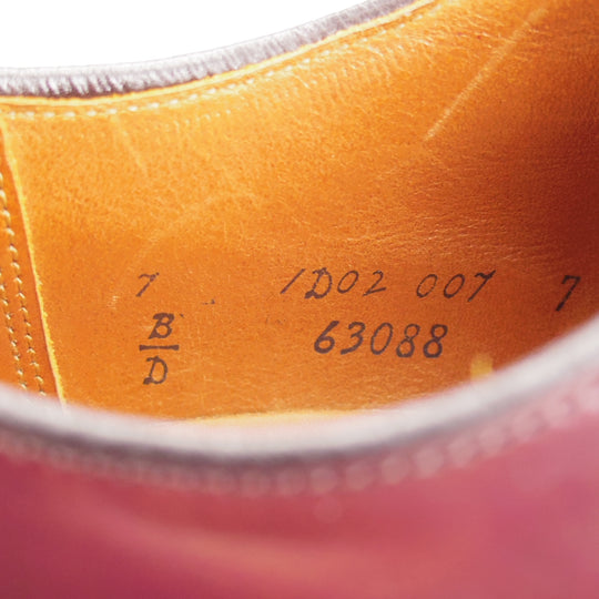 極美品★オールデン 7D【貴重★トゥルーフレアラスト仕様のVチップ/コードバン/(香港)TASSELS別注】63088/赤茶/メンズ/ALDEN★n838