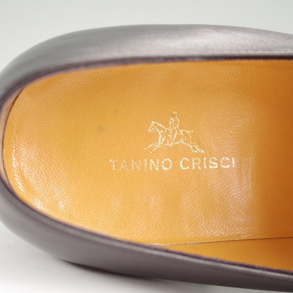 極上★(伊)タニノクリスチー SIZE 7【定価15万円以上★モンクストラップ/黒】カーフ/メンズ/TANINO CRISCI★n840