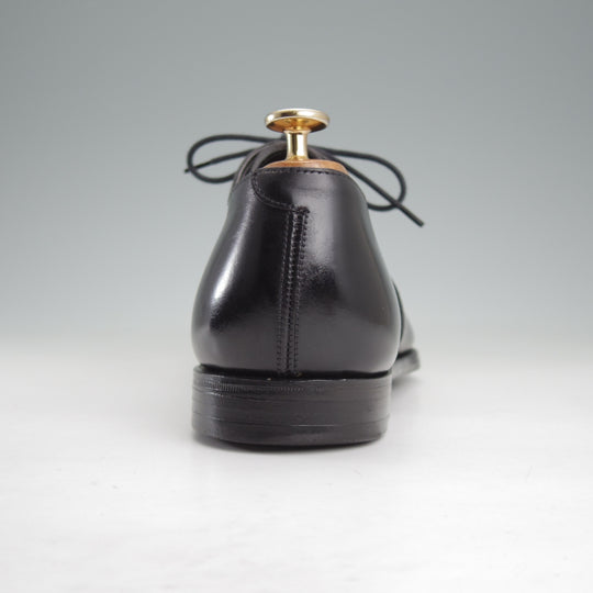 美品★クロケット&ジョーンズ 8.5E【ハンドグレードライン★パンチドキャップトゥ/ALDGATE】カーフ/黒/Crockett&Jones★n841