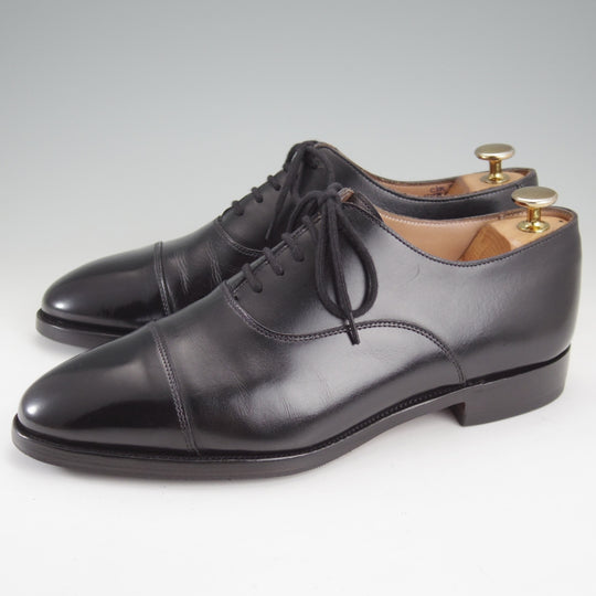 極上★ロイドフットウェア SIZE 7【定価￥57,200-★展開僅か1年の希少なAシリーズ/英国製】ストレートチップ/黒/Lloyd Footwear★n843