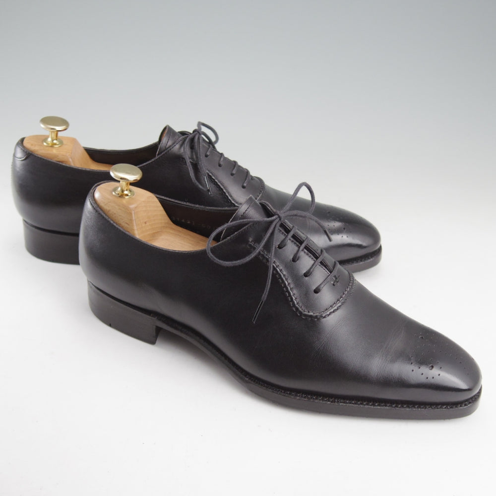 ★三陽山長 SIZE 8【現行定価10万円程度★琴之介/オックスフォードシューズ】R309ラスト/カーフ/黒/メンズ/Sanyo Yamacho★o360