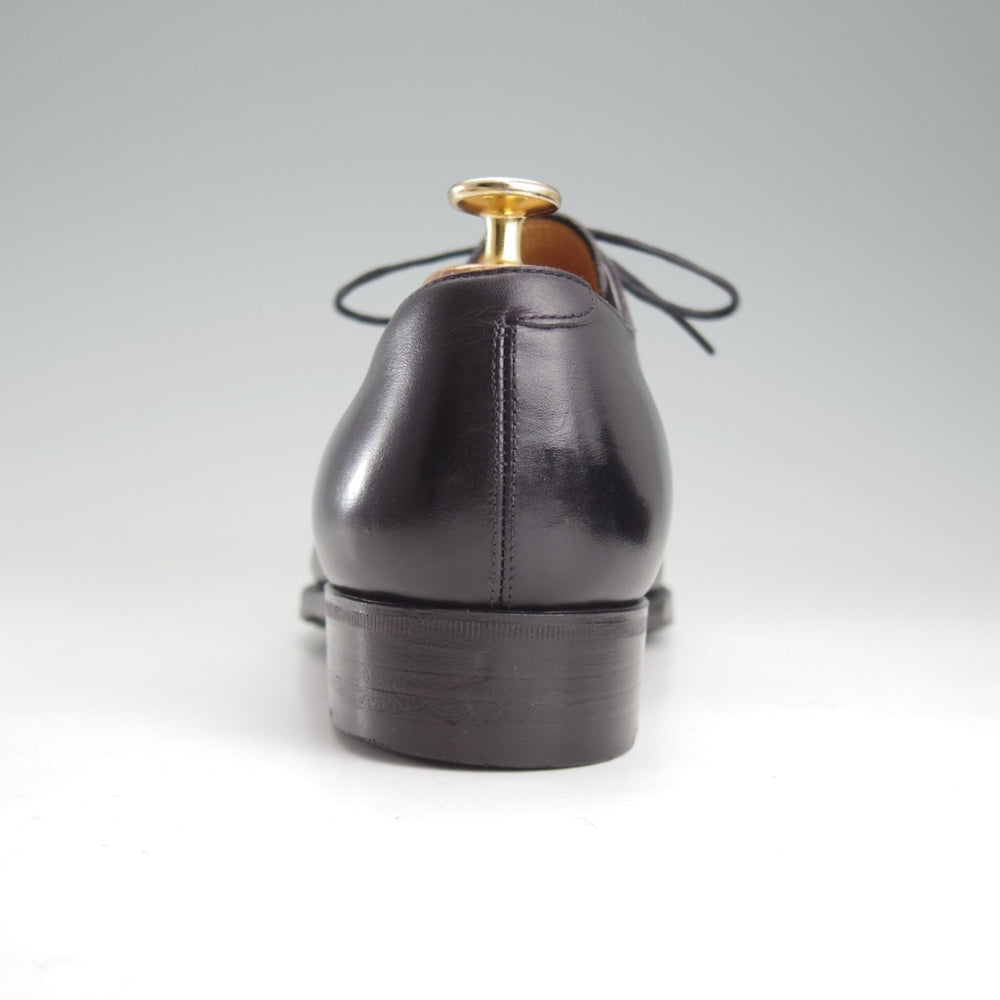 ★三陽山長 SIZE 8【現行定価10万円程度★琴之介/オックスフォードシューズ】R309ラスト/カーフ/黒/メンズ/Sanyo Yamacho★o360