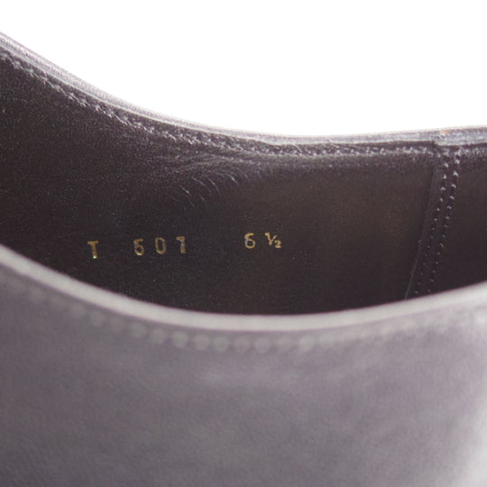 極上★トレーディングポスト SIZE 6.5【定価￥77,000-★撥水レザー仕様/ダイナイトソール】T601/黒/メンズ/ユニオンロイヤル製★o907