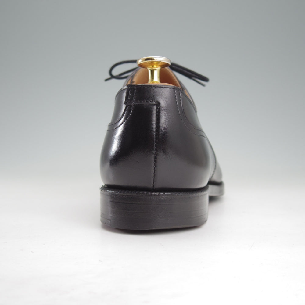 極上★クロケット&ジョーンズ 8.5E【現行定価10万円以上★KENSINGTON/ケンジントン】297ラスト/Uチップ/カーフ/黒/Crockett&Jones★n845