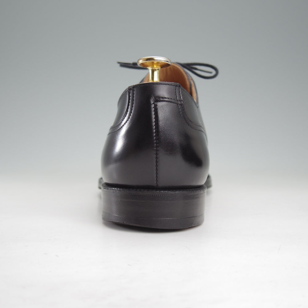 極上★クロケット&ジョーンズ 8.5E【現行定価10万円以上★KENSINGTON/ケンジントン】297ラスト/Uチップ/カーフ/黒/Crockett&Jones★n845