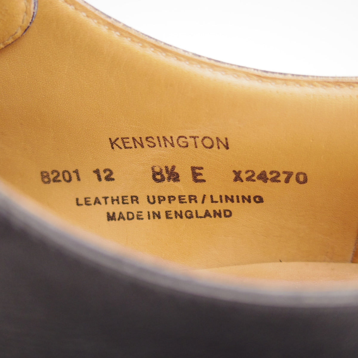 中古)クロケット&ジョーンズ KENSINGTON ケンジントン Uチップ 297