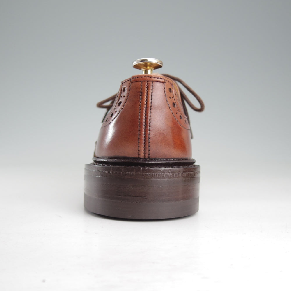 極上★トリッカーズ SIZE 7【定価￥132,000-★ダイナイトソール/BOURTON/バートン】M5633/カントリーシューズ/カーフ/茶/Tricker's★p494