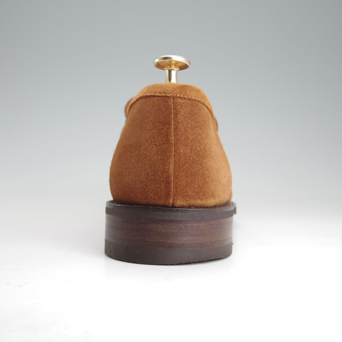 パラブーツ DAX コインローファー スエード 茶 8 中古 o363 | 高級中古