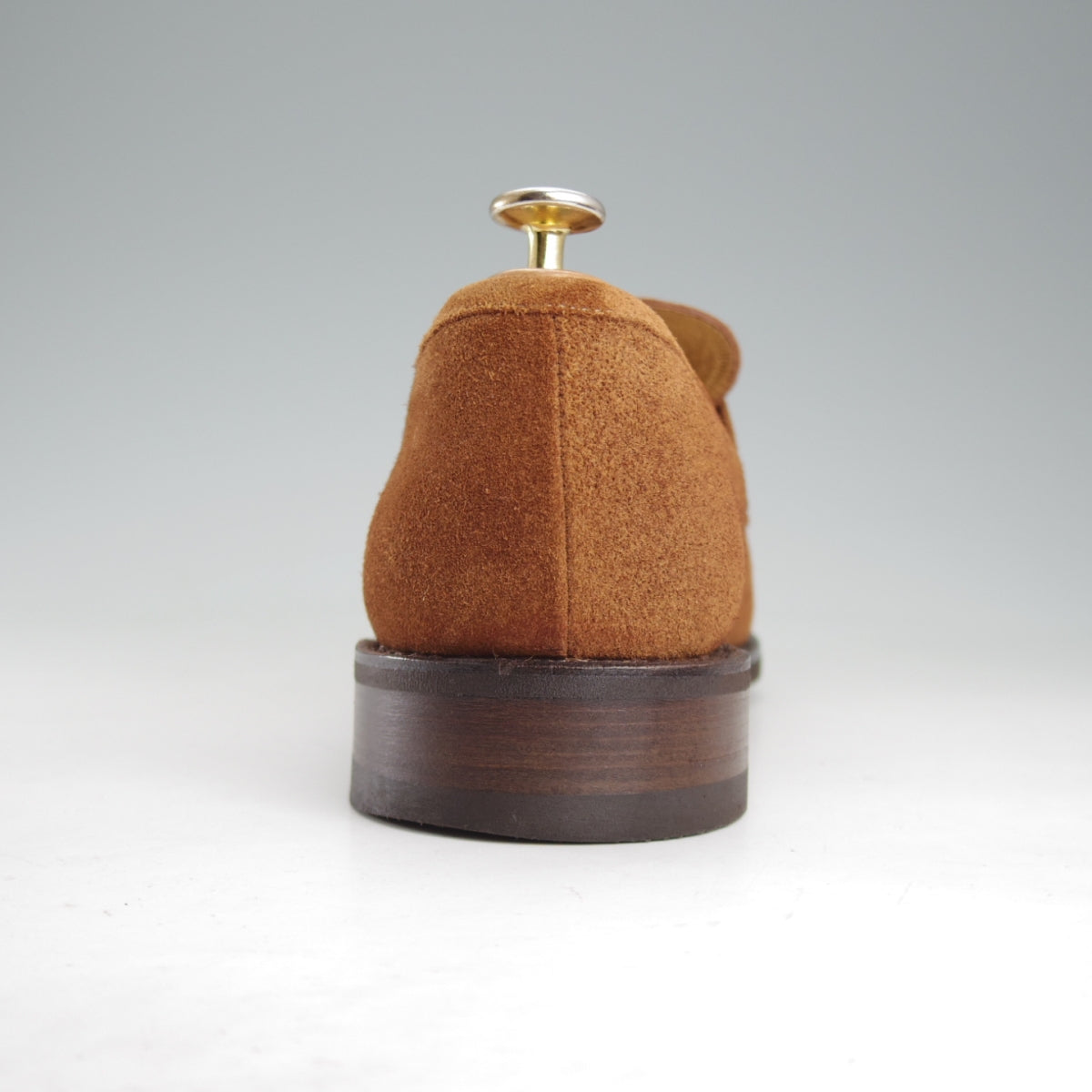 パラブーツ DAX コインローファー スエード 茶 8 中古 o363 | 高級中古