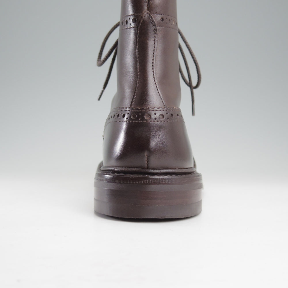 極美品★トリッカーズ SIZE 7.5【定価￥143,000-★ダイナイトソール/STOW】ストウ/5634/カントリーブーツ/カーフ/濃茶/Tricker's★n848