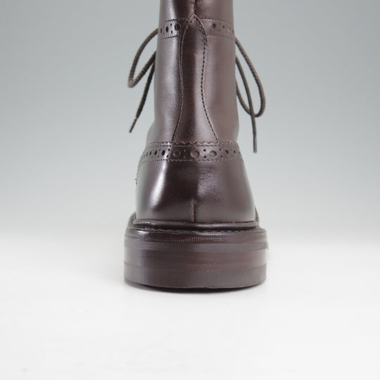 極美品★トリッカーズ SIZE 7.5【定価￥143,000-★ダイナイトソール/STOW】ストウ/5634/カントリーブーツ/カーフ/濃茶/Tricker's★n848