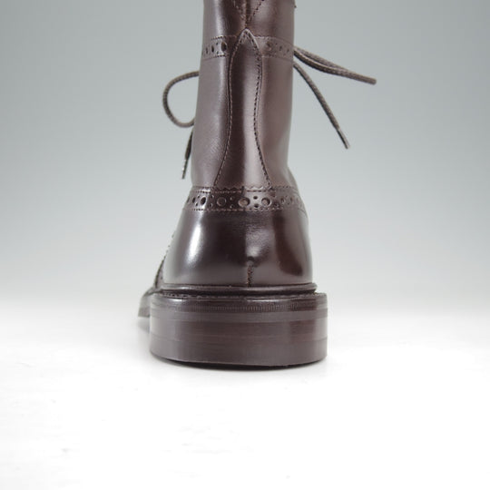 極美品★トリッカーズ SIZE 7.5【定価￥143,000-★ダイナイトソール/STOW】ストウ/5634/カントリーブーツ/カーフ/濃茶/Tricker's★n848