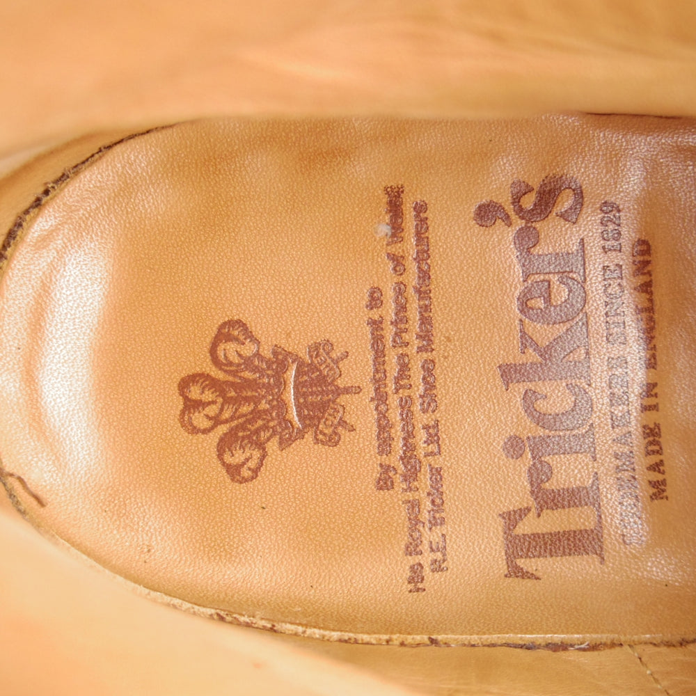 極上★トリッカーズ SIZE 6【定価￥143,000-★シューツリー付/ダイナイトソール/STOW】ストウ/5634/カントリーブーツ/濃茶/Tricker's★o916