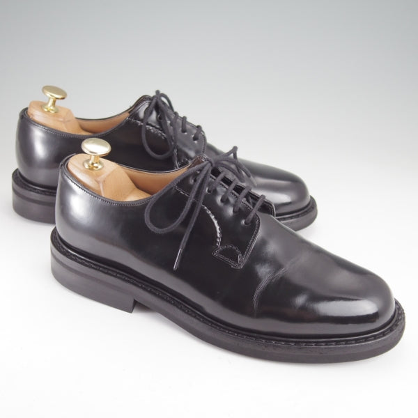 極上★チャーチ 55F/UK5.5【定価￥181,500-★SHANNON LW/シャノン】103ラスト/プレーントゥ/黒/メンズ/Church's★n355