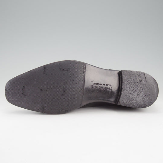 極美品★クロケット&ジョーンズ 6D【ハンドグレードライン★ALBANY/337ラスト】クォーターブローグ/カーフ/黒/Crockett&Jones★o365