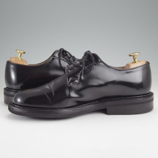 極上★チャーチ 55F/UK5.5【定価￥181,500-★SHANNON LW/シャノン】103ラスト/プレーントゥ/黒/メンズ/Church's★n355