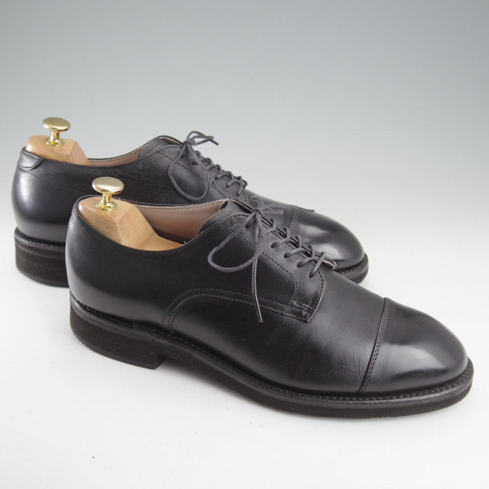 極上★オールデン 8D【現行定価17万円以上★(米)MOULDED SHOE別注/モディファイドラスト/5581】ストレートチップ/カーフ/黒/ALDEN★o366