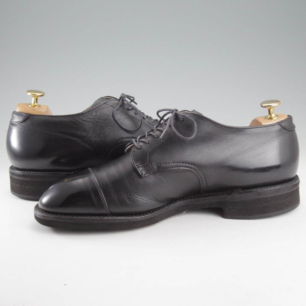 極上★オールデン 8D【現行定価17万円以上★(米)MOULDED SHOE別注/モディファイドラスト/5581】ストレートチップ/カーフ/黒/ALDEN★o366