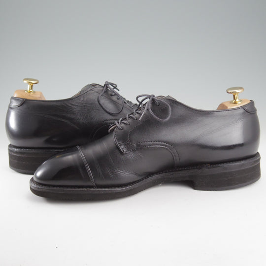 極上★オールデン 8D【現行定価17万円以上★(米)MOULDED SHOE別注/モディファイドラスト/5581】ストレートチップ/カーフ/黒/ALDEN★o366