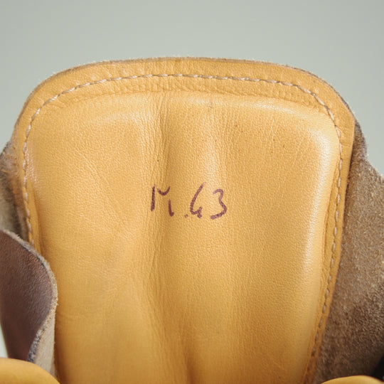ほぼ未使用★(伊)F.LLIジャコメッティ SIZE 43【定価￥173,800-★マルモラーダ/FG105】マウンテンブーツ/カーフ/赤茶/Giacometti★p509