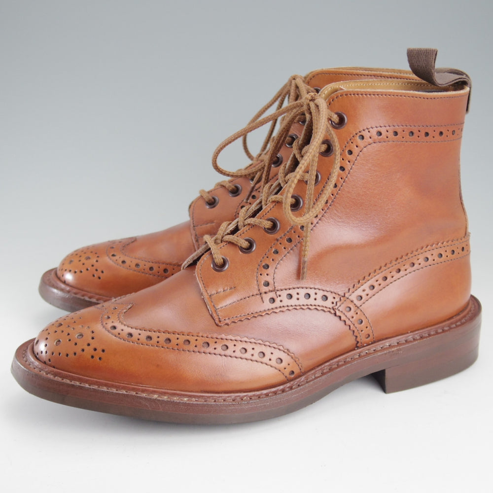 極上★トリッカーズ SIZE 6.5【定価￥143,000-★ダイナイトソール/MALTON】マロンアンティーク/M2508/カントリーブーツ/茶/Tricker's★o915