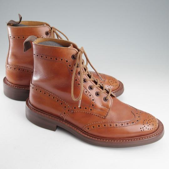 極上★トリッカーズ SIZE 6.5【定価￥143,000-★ダイナイトソール/MALTON】マロンアンティーク/M2508/カントリーブーツ/茶/Tricker's★o915