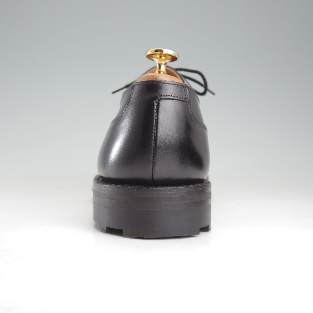 クロケット&ジョーンズ MORETON Uチップ 黒 9.5E 292ラスト 中古 o367