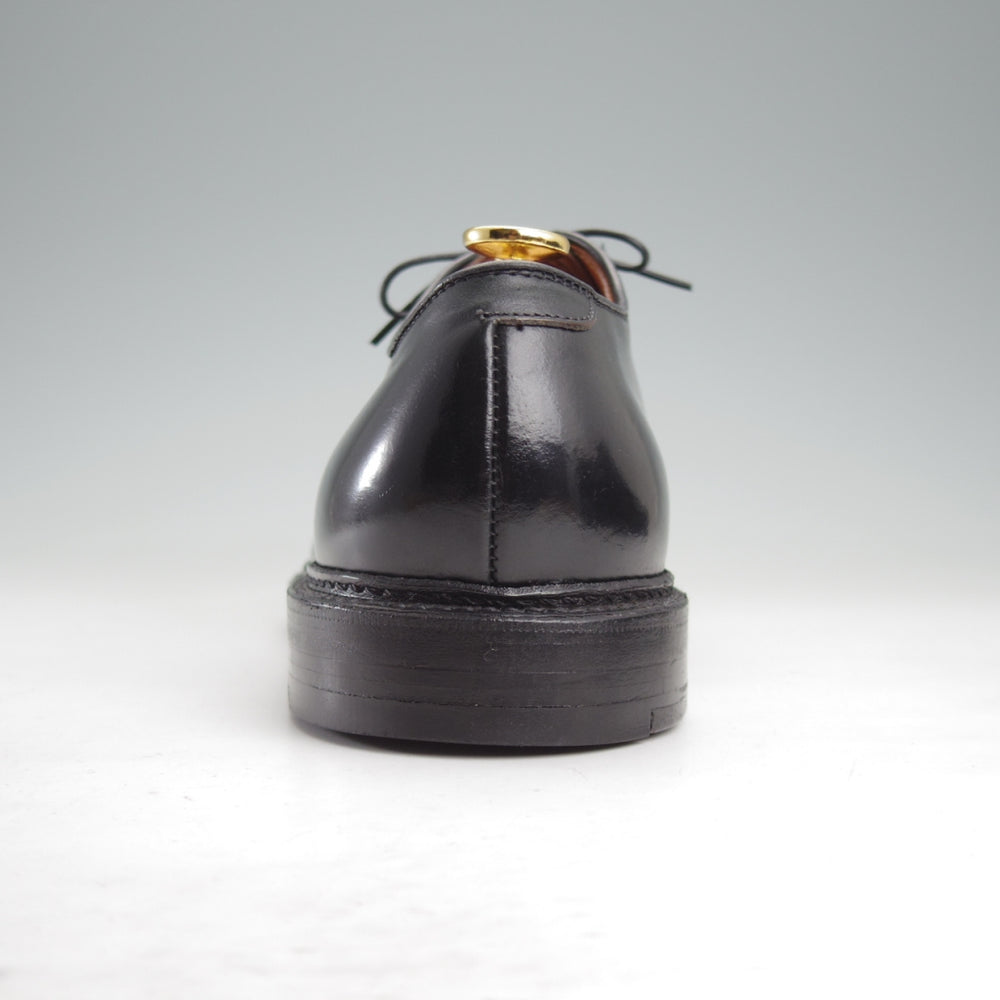 極美品★オールデン 7.5D【現行定価20万円以上★コードバン/バリーラスト仕様のVチップ】WILD LIFE TAILOR別注/N1609/黒/ALDEN★n849