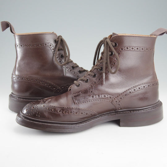 極上★トリッカーズ SIZE 6【定価￥143,000-★シューツリー付/ダイナイトソール/STOW】ストウ/5634/カントリーブーツ/濃茶/Tricker's★o916