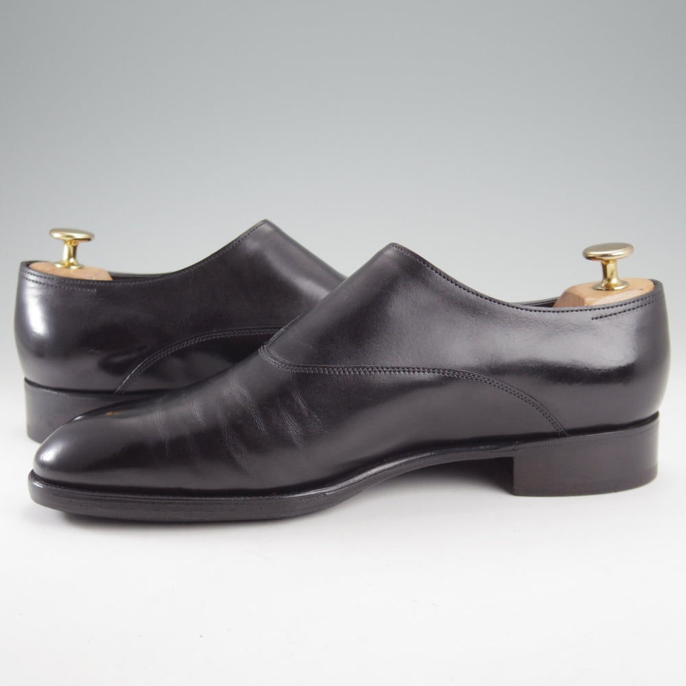 極美品★ジョンロブ 6E【定価￥291,600-★ワンピース仕様のサイドモンク/COAST】プレステージライン/7000ラスト/黒/JOHN LOBB★n850