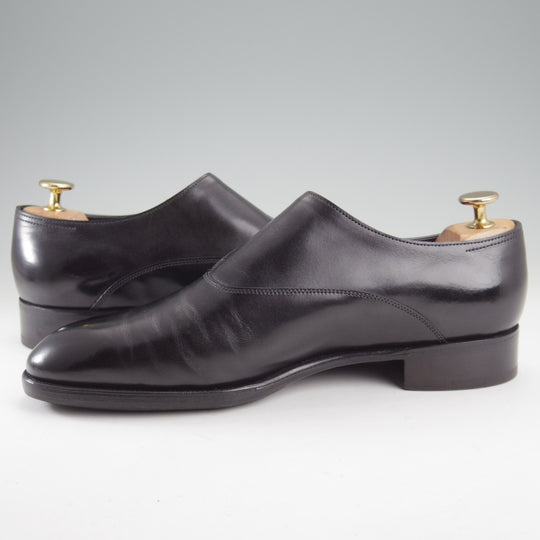 極美品★ジョンロブ 6E【定価￥291,600-★ワンピース仕様のサイドモンク/COAST】プレステージライン/7000ラスト/黒/JOHN LOBB★n850