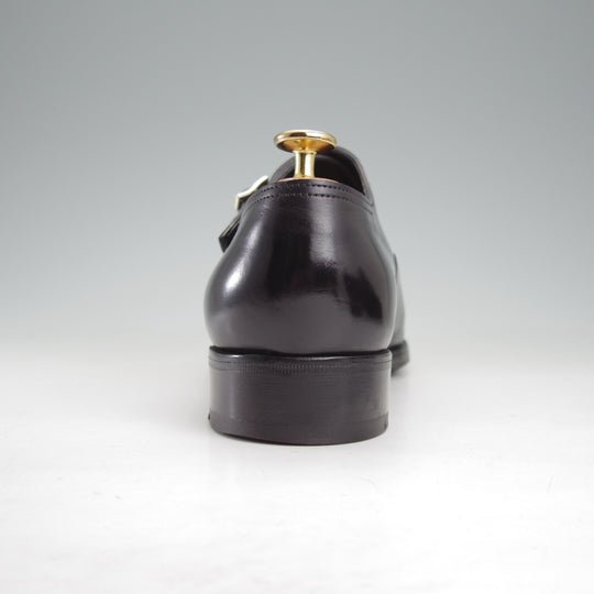 極美品★ジョンロブ 6E【定価￥291,600-★ワンピース仕様のサイドモンク/COAST】プレステージライン/7000ラスト/黒/JOHN LOBB★n850